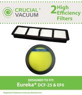 1 Eureka DCF-25 &amp; 1 EF6 Filter, Part # 82982-2, 83091-1 &amp; 830911, Designed &amp; Engineered by Crucial Vacuum