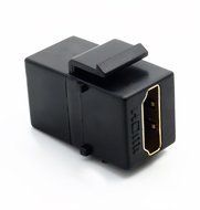 RiteAV HDMI 2.0 Black Keystone Adapter Coupler Female to Female N3