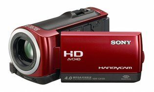 Sony HDR-CX100 AVCHD HD Camcorder with Smile Shutter &amp; 10x Optical Zoom (Black) (Discontinued by Manufacturer) N12