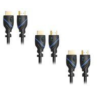High Speed HDMI Cable 30 Feet with Ethernet - Supports 3D and Audio Return [Latest Version], 1-Pack