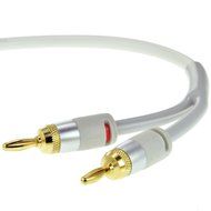 Mediabridge 16AWG ULTRA Series Speaker Cable with Dual Gold Plated Banana Tips (6 Feet) - CL2 Rated - High Strand... N8