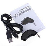 3.5mm AUX Car Kit Wireless Receiver Music Plug Adapter Hands-Free +USB N5
