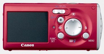 Canon Powershot SD30 5MP Digital Elph Camera with 2.4x Optical Zoom (Rockstar Red) N11