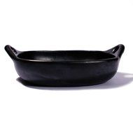 Black Clay, La Chamba Square Roasting Pan - Medium