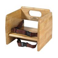 Winco Wooden Booster Seat, Natural
