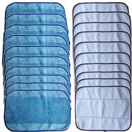 20-Pack Mixed Microfiber Mopping Cloths 10 wet + 10 dry for iRobot Braava 380 380t 320 Mint 4200 4205 5200 5200C...