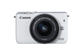 Canon EOS M10 with EF-M 15-45mm Image Stabilization STM Lens, 16GB Memory Card, Tripod and Bag N3