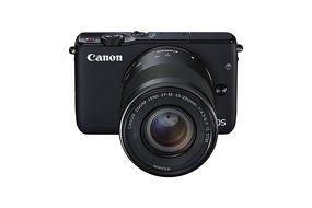 Canon EOS M10 with EF-M 15-45mm Image Stabilization STM Lens, 16GB Memory Card, Tripod and Bag N6