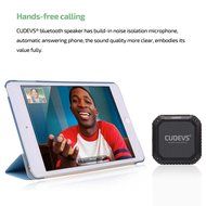 Cudevs M3 Bluetooth Speakers, Wireless, Portable and Waterproof for Outdoors and Shower (Orange) N8