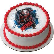 Ant Man 7.5&quot; Round Edible Cake Topper (Each) - Party Supplies