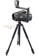 LED High Power Video Light (Super Bright) For Sony Handycam DCR-DVD205 (Includes Mounting Brackets) N2