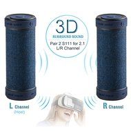 Hapyia Portable Wireless Bluetooth Speaker with Power Bank, 360-Degree 3D Stereo Surround Sound, Waterproof Shockproof... N9