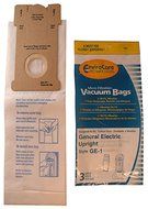 GE Upright GE-1 Vacuum Bags Microfiltration with Closure - 3 Pack