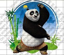 Kung Fu Panda Licensed Edible Cake Topper #37617