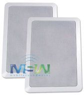 PBX (PowerBass) Home Audio MC-6.5W 6-1/2" M-Series Integra Cinema 2-Way In-Wall Speakers