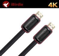 iBirdie High Speed HDMI cable 15ft(4.6m), Supports Ethernet,1080P, 3D, 4K and Audio Return(ARC), 26AWG, Braided... N12