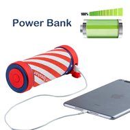 Hapyia Portable Wireless Bluetooth Speaker with Power Bank, 360-Degree 3D Stereo Surround Sound, Waterproof Shockproof... N12