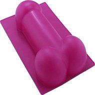 Mandydov Huge Penis Shaped Silicone Spoof Cake Mould Dick Soap Mold