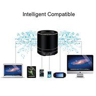 Wireless Bluetooth Speaker, Steoro Handsfree Mini size With Mic, Wireless Calling Soundbox Support 3.5mm Audio... N11