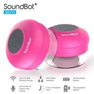 SoundBot SB510 HD Water Proof Bluetooth 3.0 Speaker, Mini Water Resistant Wireless Shower Speaker, Handsfree Portable... N36