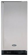 30 lb Ice Maker Door: Stainless Steel, Hinge: Right, Pump: No