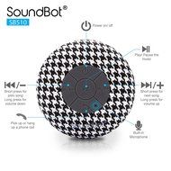 SoundBot SB510 HD Water Proof Bluetooth 3.0 Speaker, Mini Water Resistant Wireless Shower Speaker, Handsfree Portable... N39