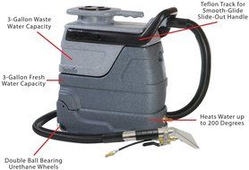 Sandia 50-4000 Spot-Xtract 3 Gallon Commercial Extractor with Heater Kit N3