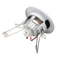 KEF CI50 Round Chrome In-Ceiling Speaker Architectural Loudspeaker (Single)