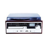 TechPlay ODC174WD SP, 3 speed turntable W/Cassette Player, Radio with presets, AUX in, RCA out, USB SD MP3 Encoding... N9