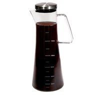 Handi Home Cold Brew Coffee Maker Brewed Ice Coffee and Tea Pitcher 1.3 Quart | 18/8 Stainless Steel Permanent... N7
