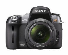 Sony Alpha DSLR-A550L 14.2MP Digital SLR Camera with 18-55mm Lens N7