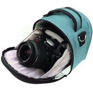 Sky Blue VanGoddy Laurel SLR Camera Carrying Bag for Canon EOS Rebel SL1 Digital SLR Camera N6