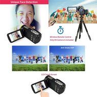 Boblov ORDRO HDV Full HD Digital Video Camera Recorder LCD Touch Screen 1080P 3.0-in Rotatable Camcorder DV DVR... N22