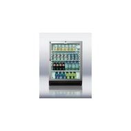 Summit SCR600BLBITBADA: ADA compliant commercially listed beverage center for built-in use, with black cabinet...