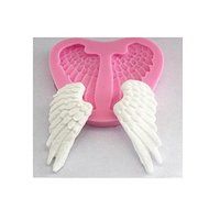 Genenic Wedding Chocolate Fondant Mold Angel Wings Mould Cake Decorating N5