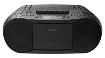 Sony Portable Digital Tuner AM/FM Radio Tape Cassette Recorder &amp; CD Player Mega Bass Reflex Stereo Sound System... N7