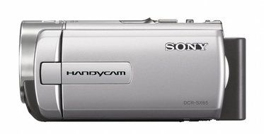 Sony DCR-SX65 Handycam Camcorder (Silver) (Discontinued by Manufacturer) N6