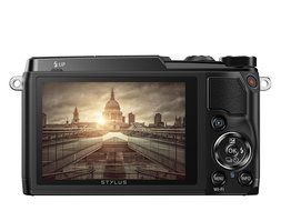 Olympus SH-1 16 MP Digital Camera (Black) - International Version (No Warranty) N7