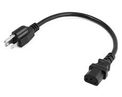 ClearMax Universal 18AWG Power Cord for Computer Monitors / PCs / Printers and more - UL Approved - 25 Feet (... N16