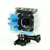 Generic SJ6000 WiFi H.264 12MP 1080P HD 30M Waterproof Outdoor Sport DV Camera (Blue)