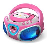 Hello Kitty CD Boombox with AM/FM Radio and LED Light Show N4