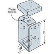Simpson ABU66SS 12-Ga. Stainless Steel Adjustable Post Base by Simpson Strong-Tie