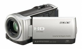 Sony HDR-CX100 AVCHD HD Camcorder with Smile Shutter &amp; 10x Optical Zoom (Black) (Discontinued by Manufacturer) N16