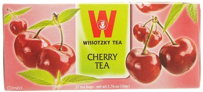Wissotzky Tea Cherry Tea /Box of 25 bags [Misc.] N4