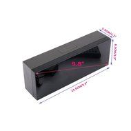 T Tocas Big Numbers Digital LED Snooze Wall Desk Alarm Clock with Countdown, Thermometer ,Calendar (Green LED... N9