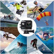 Action Camera Gizcam GZ10 Plus Sports Camera Wifi Waterproof 2K 2.0 Inch 1080P FHD 12MP 173 Degree Wide Angle... N2