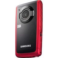 Samsung W190 5.5MP HD Pocket Camcorder Red