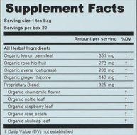 Lifestyle Awareness Teas, Caffeine Free Dandy Liver Detox Tea, 20 Count N29