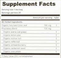 Lifestyle Awareness Teas, Caffeine Free Dandy Liver Detox Tea, 20 Count N32