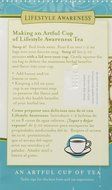 Lifestyle Awareness Teas, Caffeine Free Dandy Liver Detox Tea, 20 Count N33